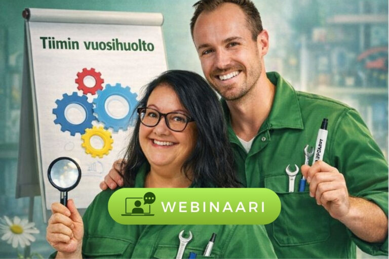 Webinaari 29.4.2026: Onko tiiminne vuosihuollon tarpeessa?